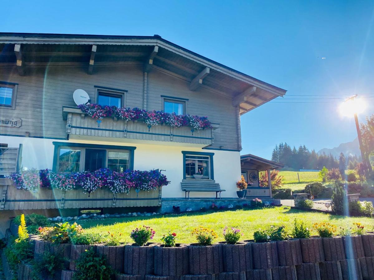 Appartement Haus Asslaber à Hochfilzen Extérieur photo