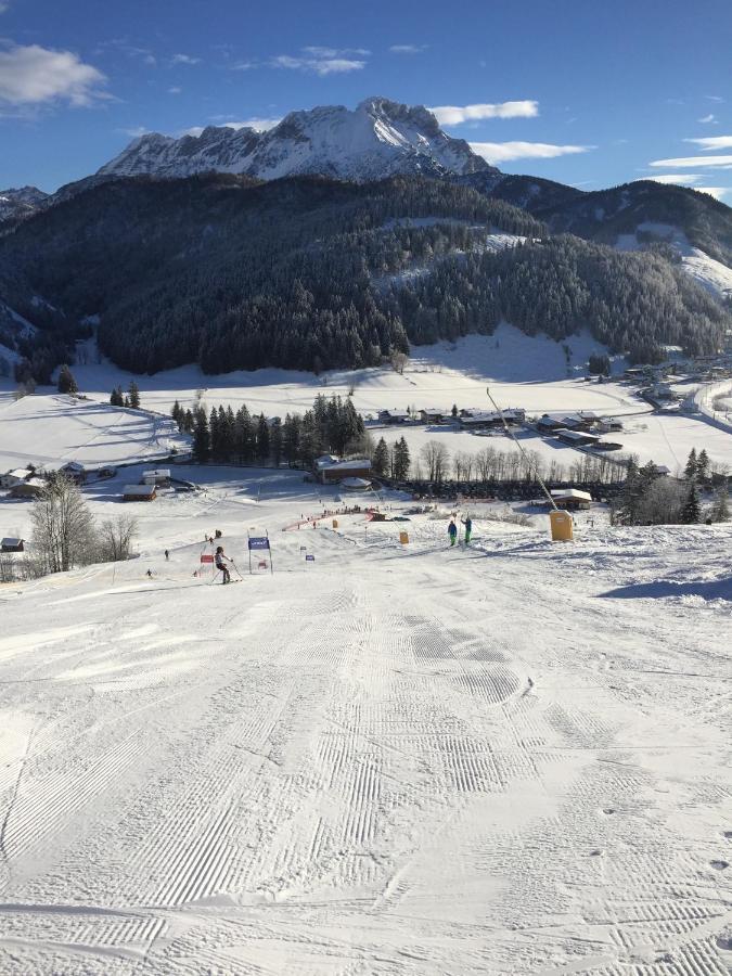 Appartement Haus Asslaber à Hochfilzen Extérieur photo